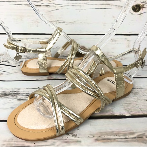 girls strappy sandals